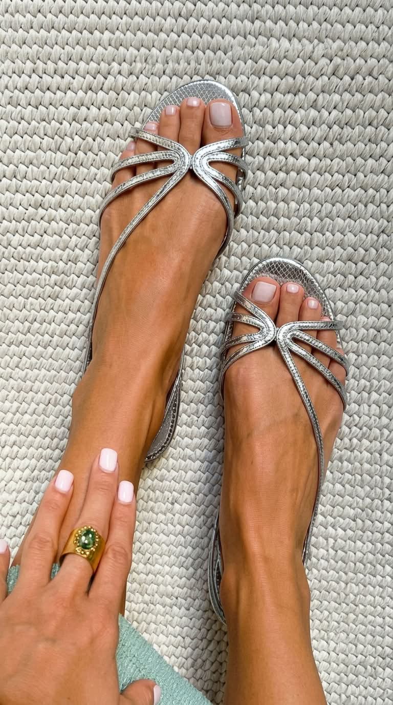 Camille™ | Gold Sandals, Summer Elegance