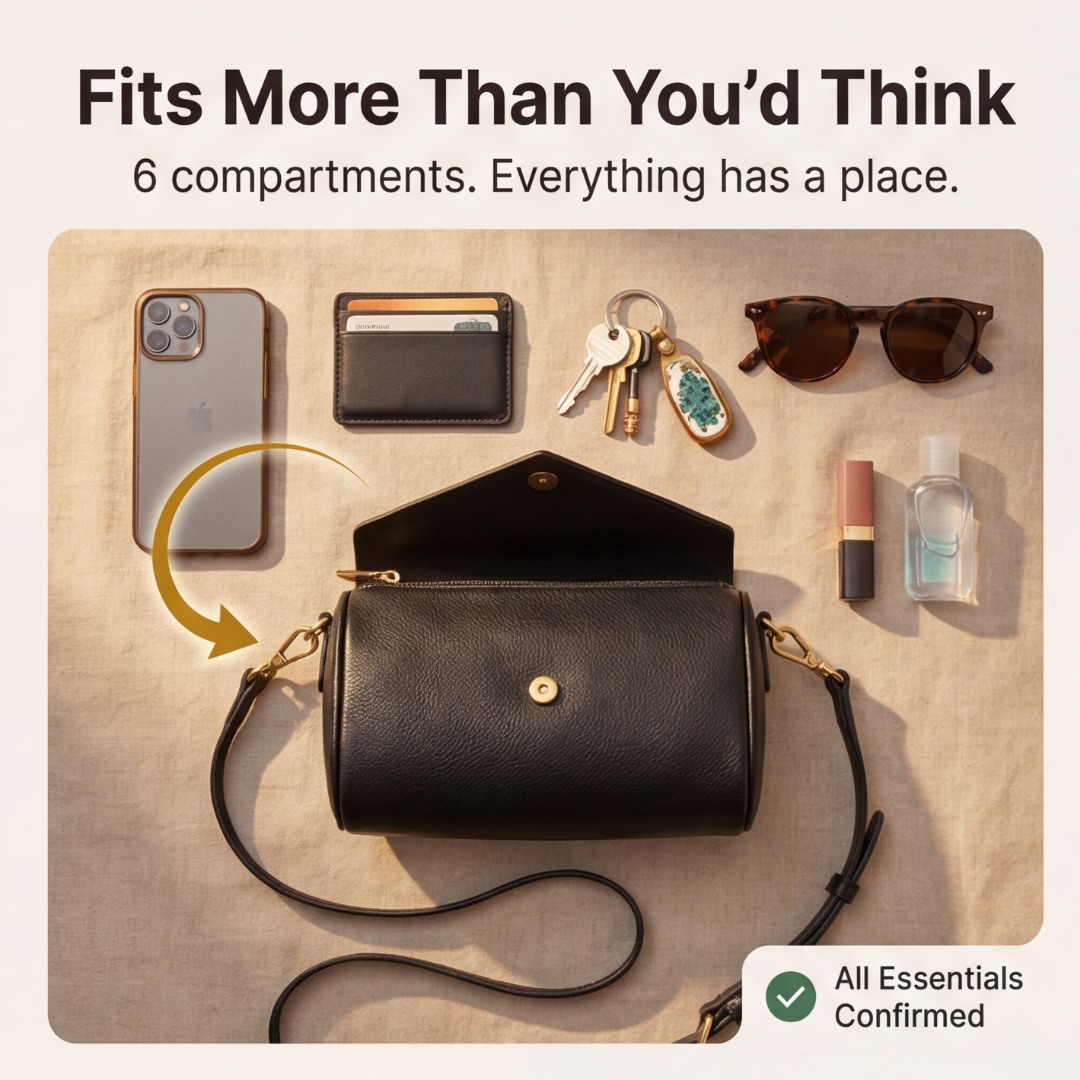 Calessa – Compact Crossbody for Everyday Essentials