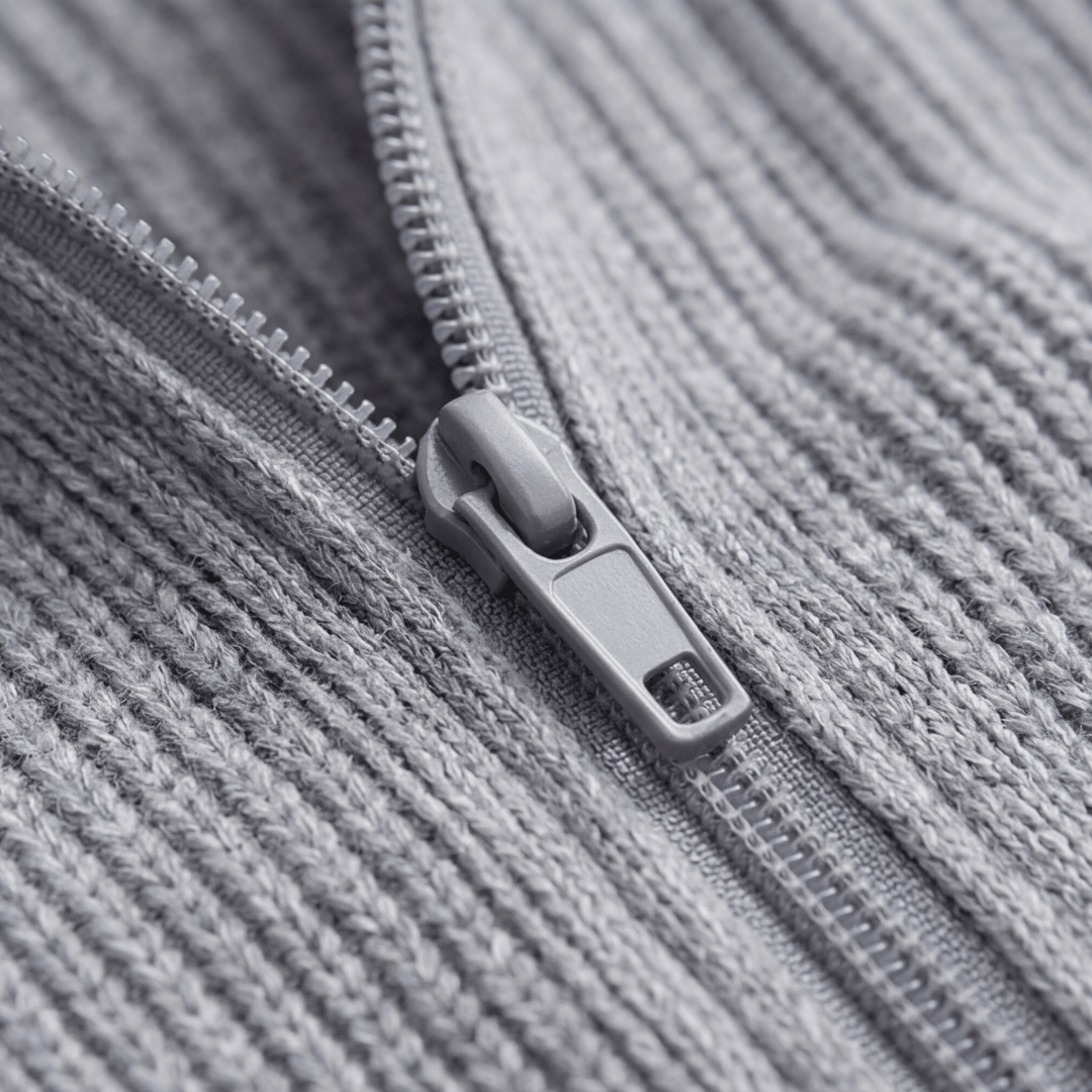Covena – Soft Knit Zip Up Cardigan with Pockets