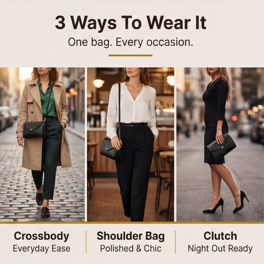 Calessa – Compact Crossbody for Everyday Essentials