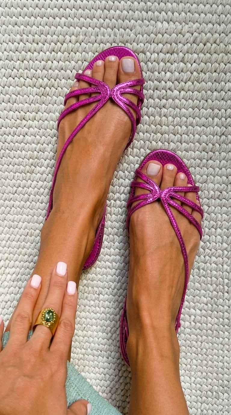 Camille™ | Gold Sandals, Summer Elegance