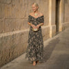 Madison | Elegant Botanical Dress