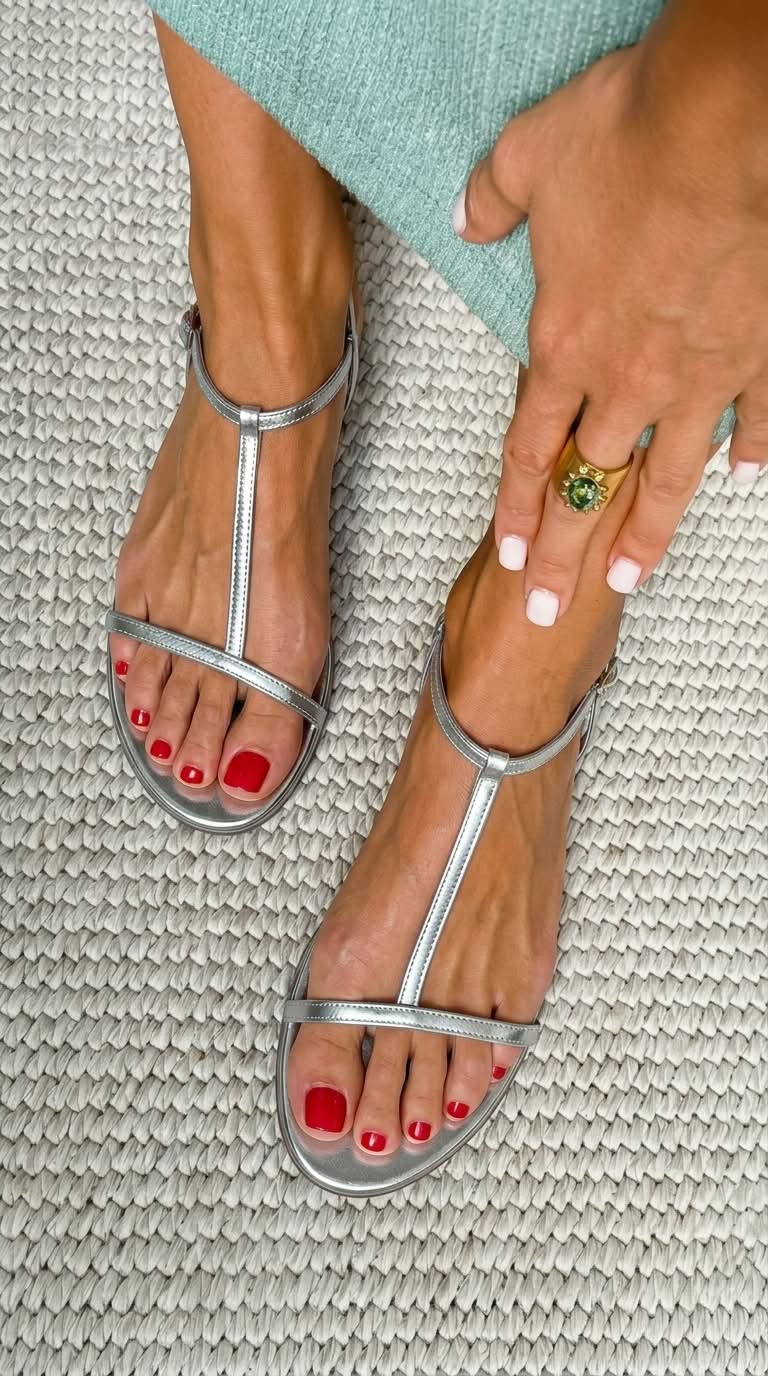 Bianca™ | Gold Summer Sandals