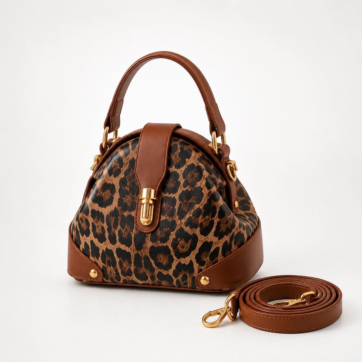 Cola – Two-Tone Leather Handbag for Day to Night