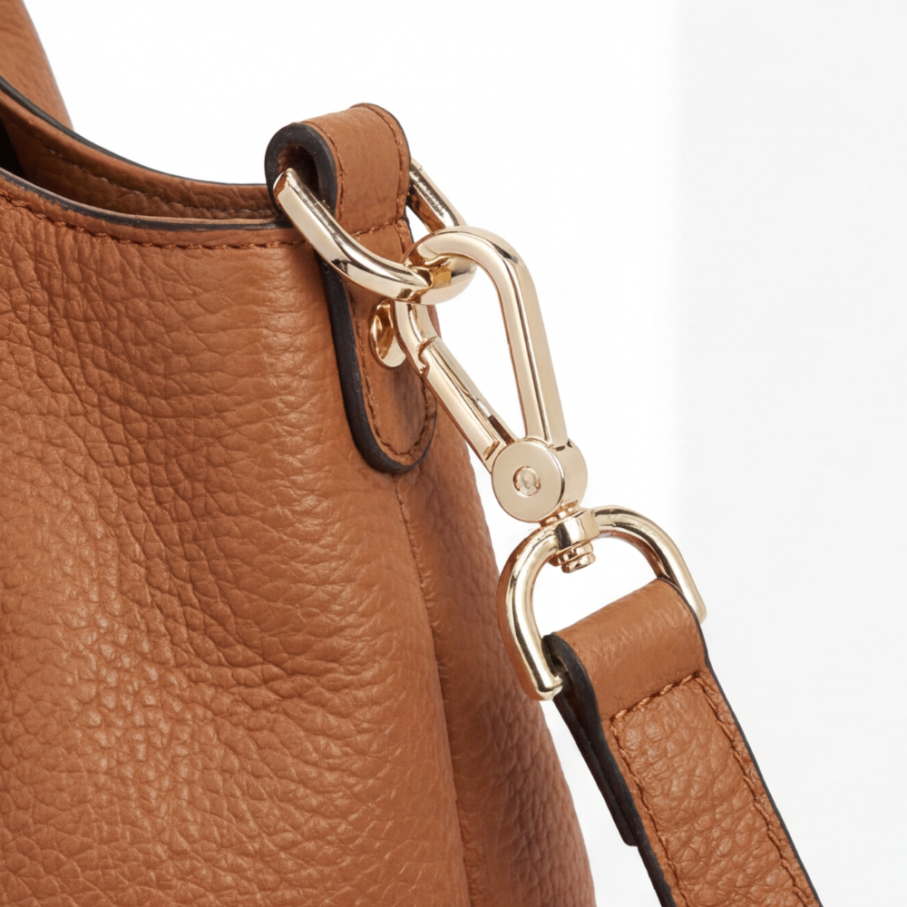 Carrina Soft Leather Everyday Hobo Bag