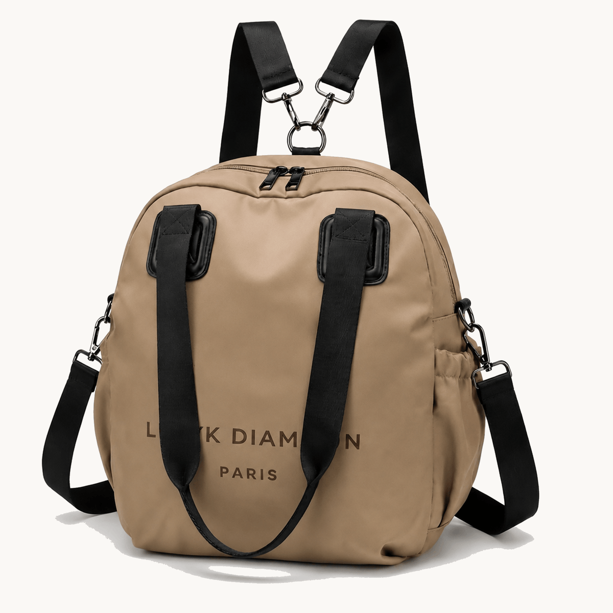 Carryvé 3 in 1 Convertible Nylon Backpack