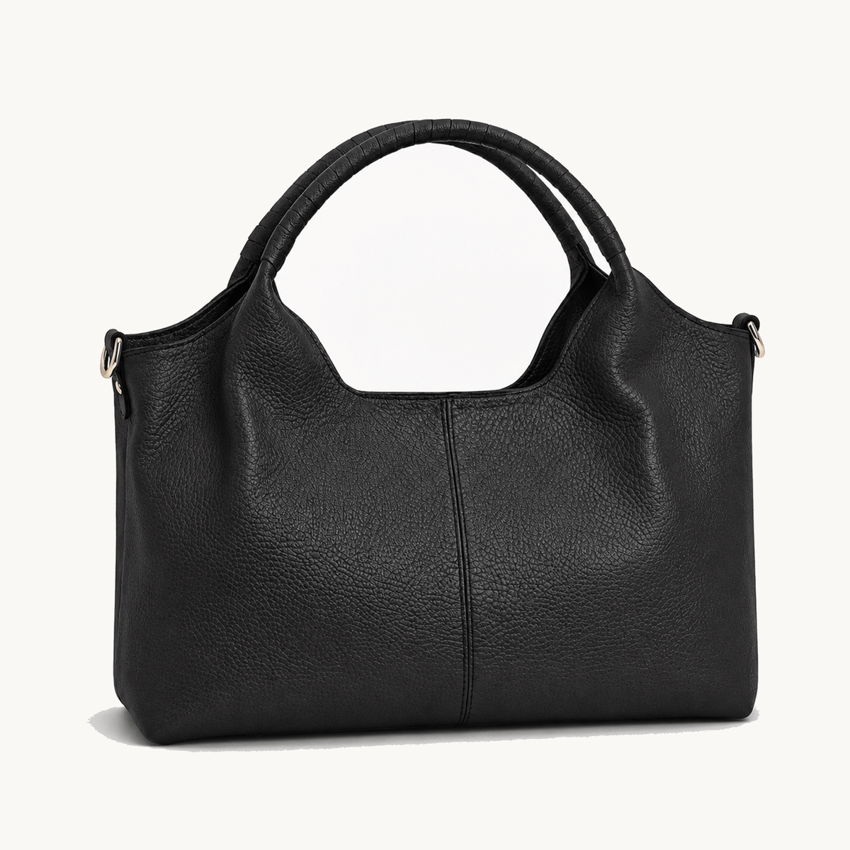 Carrina Soft Leather Everyday Hobo Bag