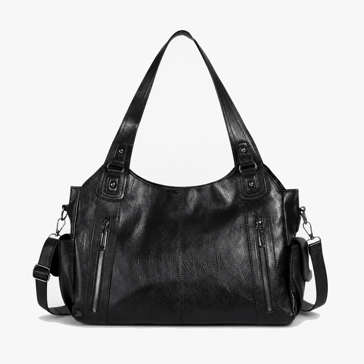 Noirvere – Slouchy Vegan Leather City Tote