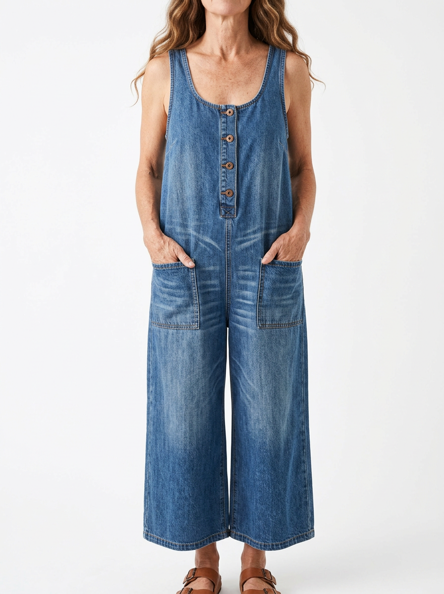 Lora™ | Vintage-Style Overalls