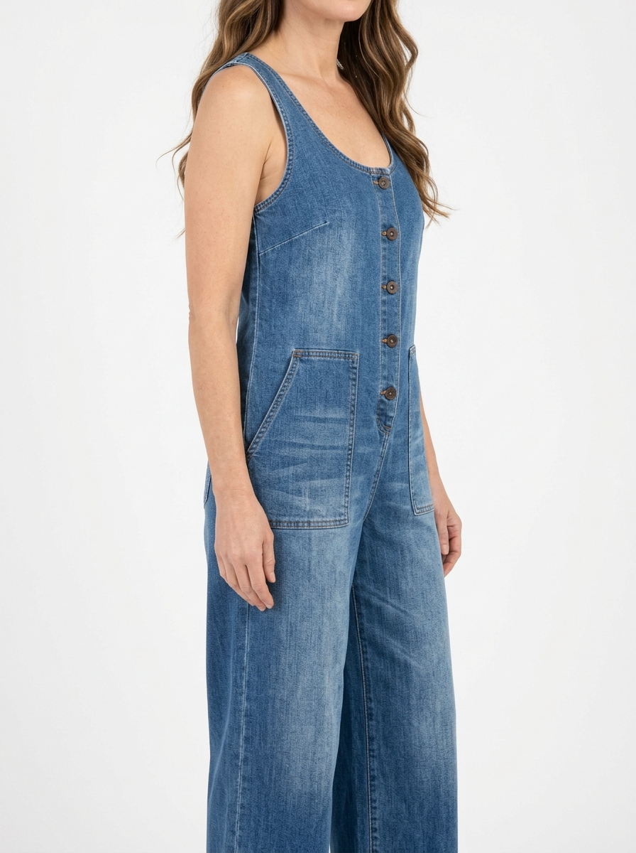 Lora™ | Vintage-Style Overalls