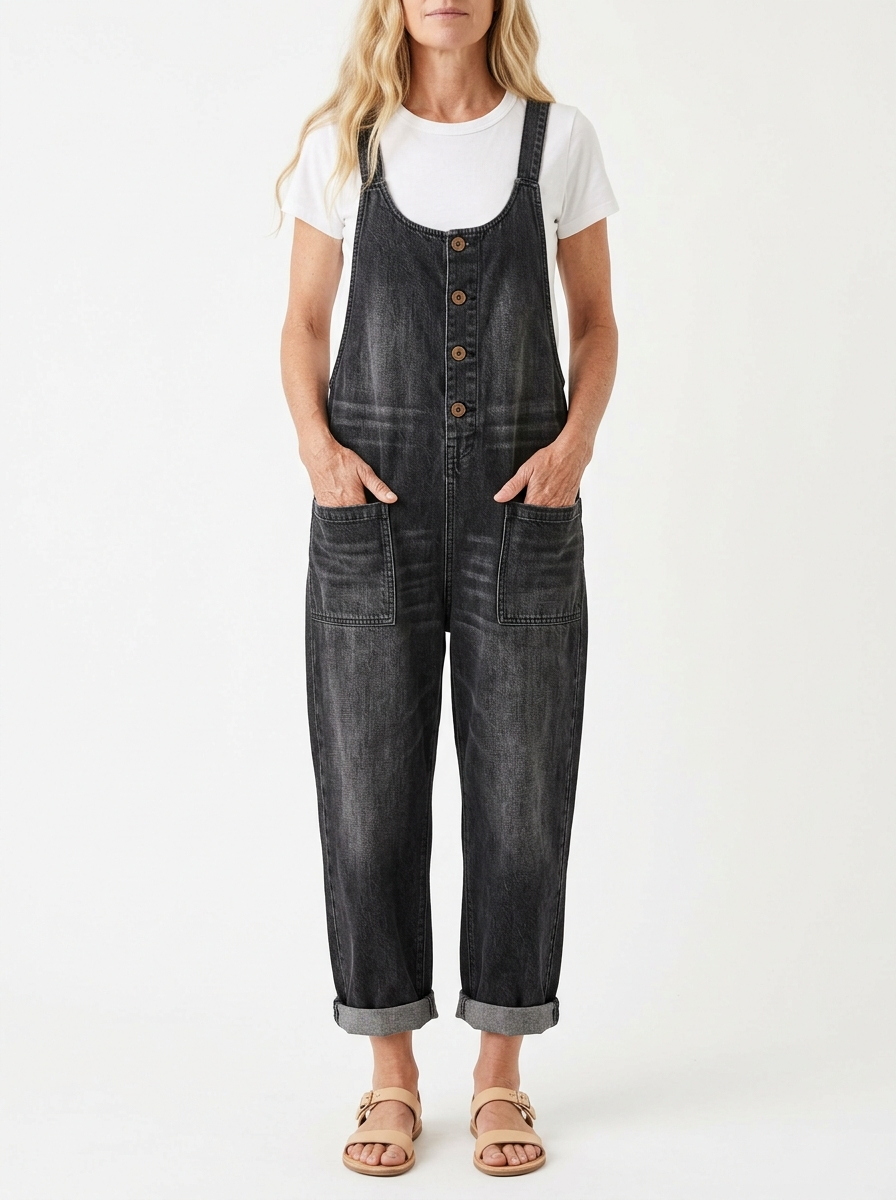 Lora™ | Vintage-Style Overalls