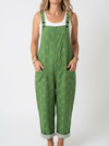 Comfortable Printed Overalls