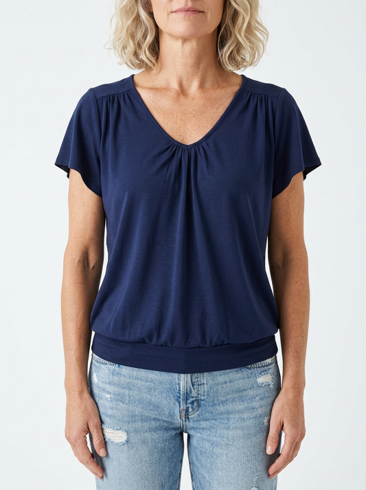 KENNEDY | Casual V-Neck Top