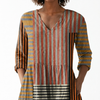 Cordelia | Long Blouse with V-Neck