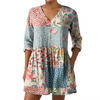 Estelle | Long Blouse with V-Neck