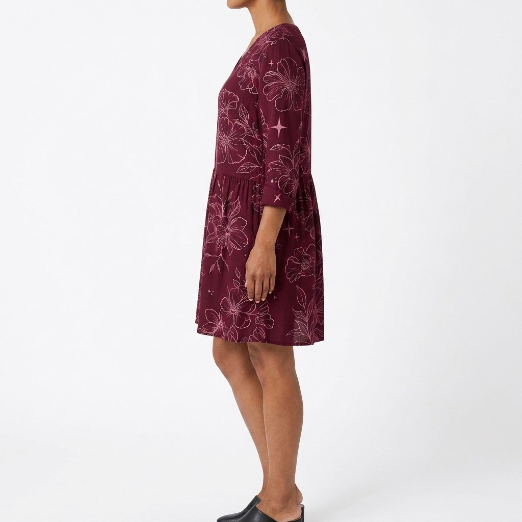 Florence | Long Blouse with V-Neck