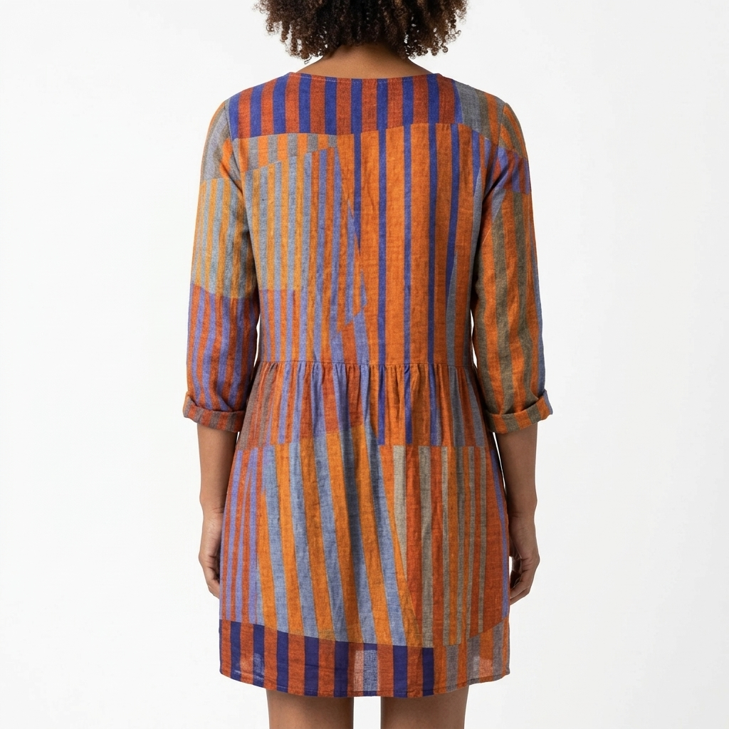 Nadia | Long Blouse with V-Neck