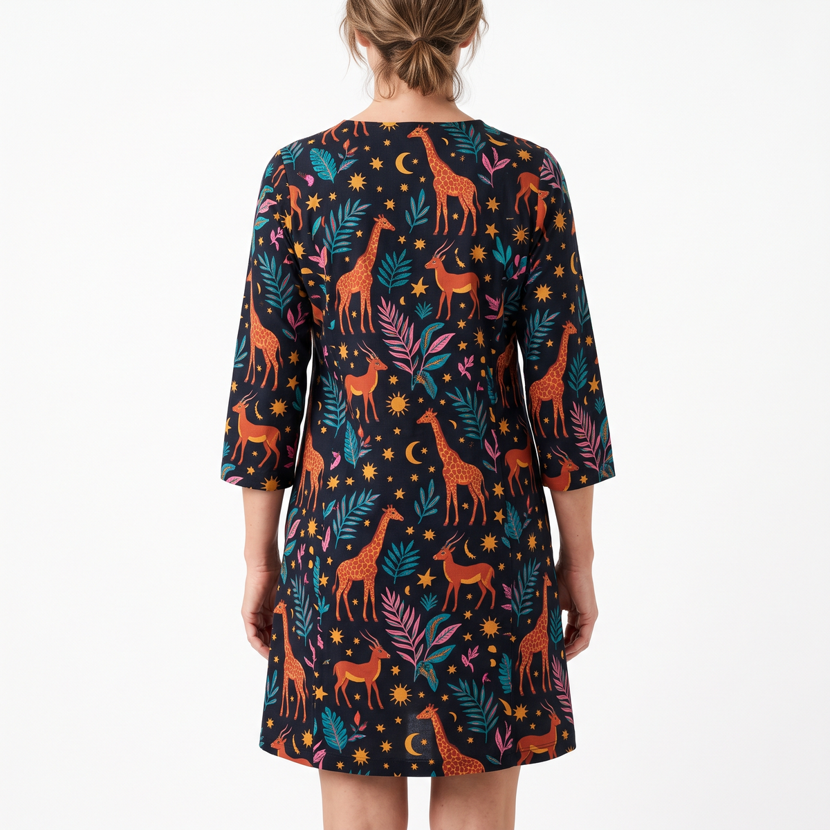 Adeline | Long Blouse with V-Neck