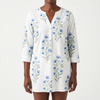 Jeanne | Long Blouse with V-Neck