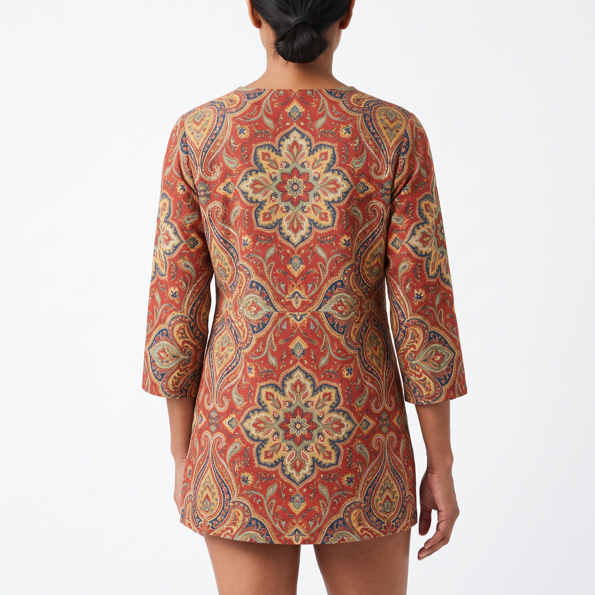 Lea | Long Blouse with V-Neck