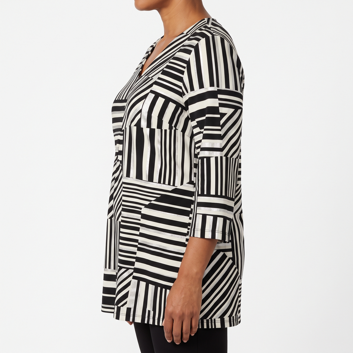 Sophie | Long Blouse with V-Neck