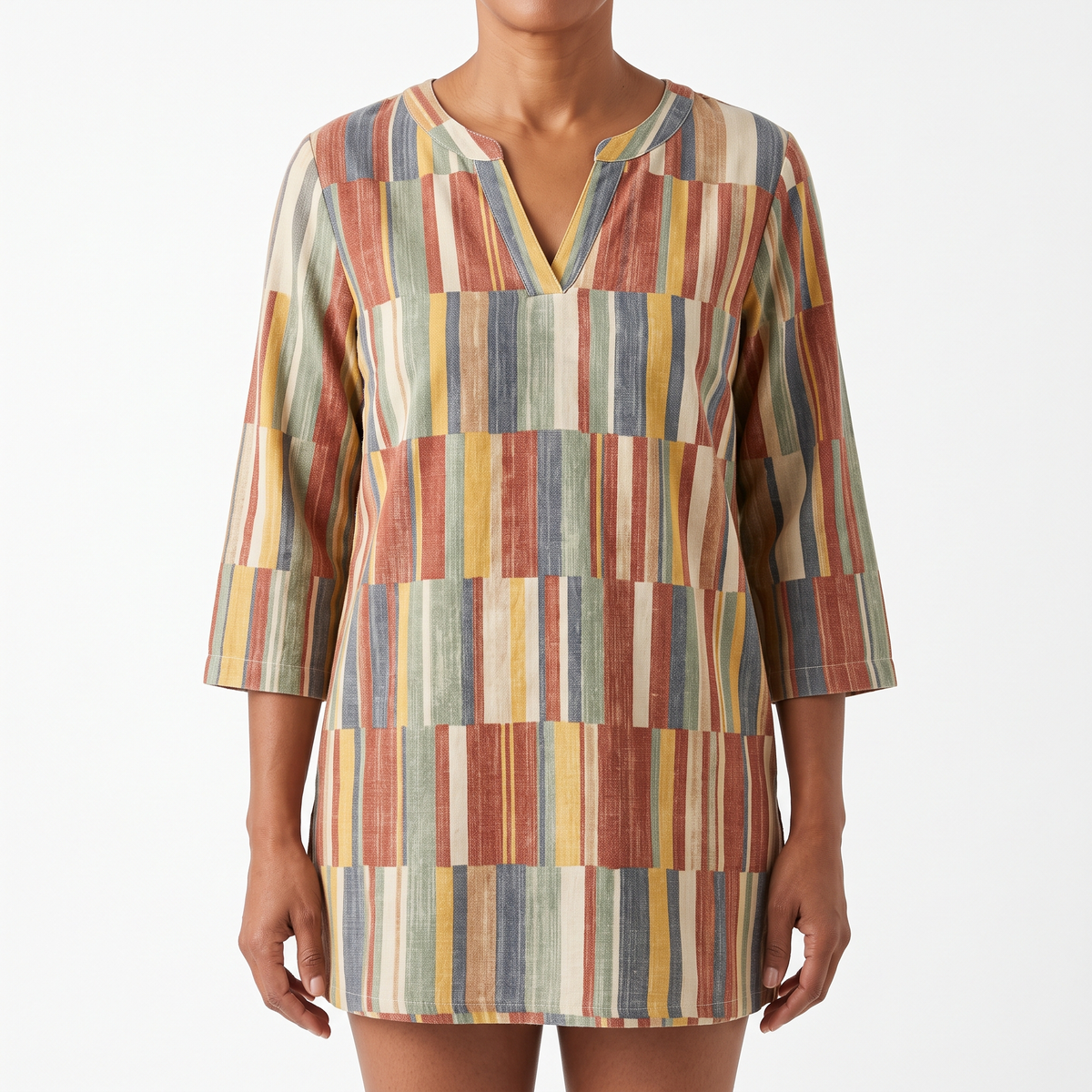 Chloe | Long Blouse with V-Neck