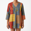 Lucie | Long Blouse with V-Neck