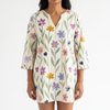 Louise | Long Blouse with V-Neck