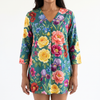 Nora | Long Blouse with V-Neck